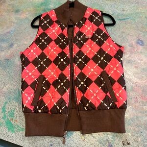 90s Le Tigre Reversible Puffer Vest